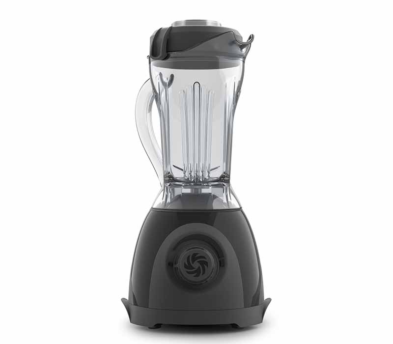Image of a Vitamix ONE blender and base.
