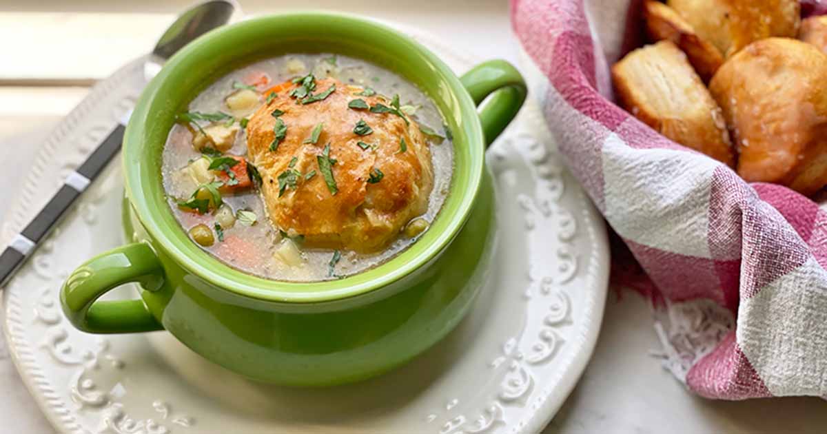 Chicken Stew With Biscuits Recipe Foodal