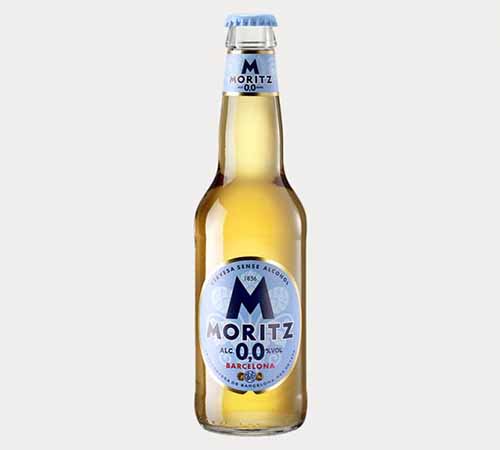 Image of a single bottle of Moritz 0.0.