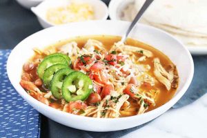 Tasty Instant Pot Mexican Chicken Soup