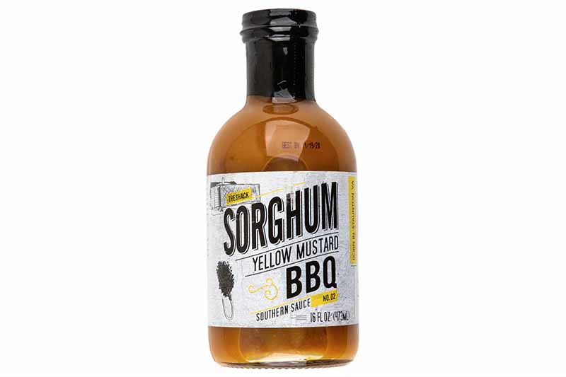 Image of barbecue sauce in a bottle.