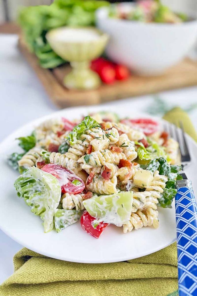Ranch BLT Pasta Salad Recipe | Foodal