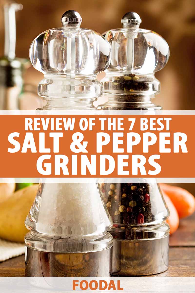 Ukedio Professional Salt And Pepper Grinder Set Peppercorn Spice Mill Stainless Steel Salt Grinder With Adjustable Coarseness Black Pepper Grinder Refillable 