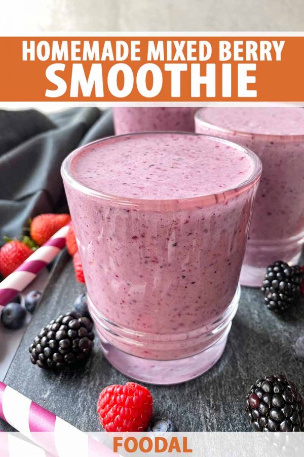 Mixed Berry Smoothie Recipe | Foodal