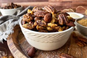Stovetop Spicy Toasted Nuts