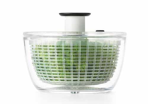 Horizontal image of the OXO Good Grips Little Salad Spinner