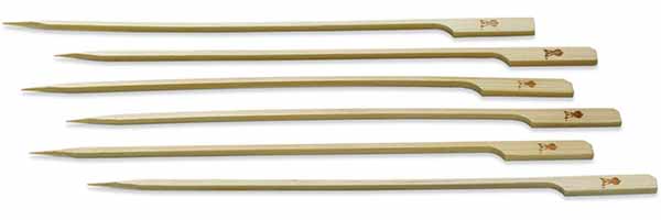 Image of Weber's bamboo disposable grill sticks.