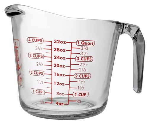 Image of the Anchor Hocking 4-Cup Glass Measuring Cup.
